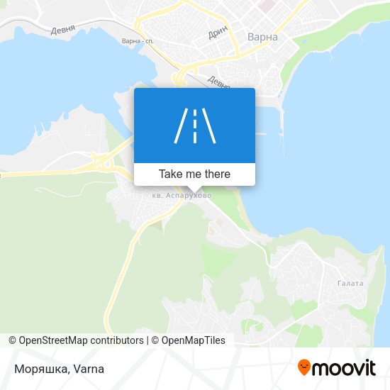 Моряшка map