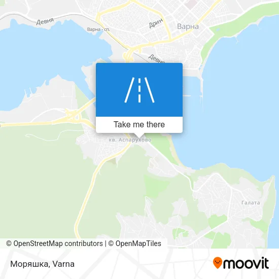 Моряшка map