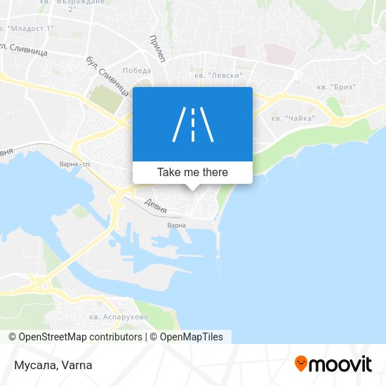 Мусала map