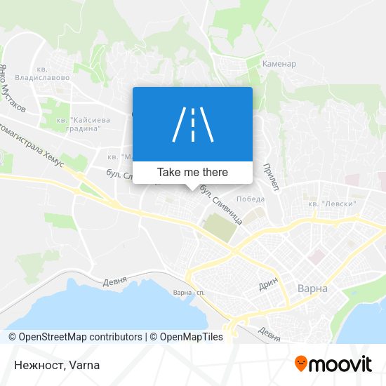 Нежност map
