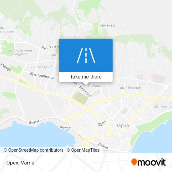 Орех map