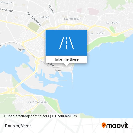 Плиска map