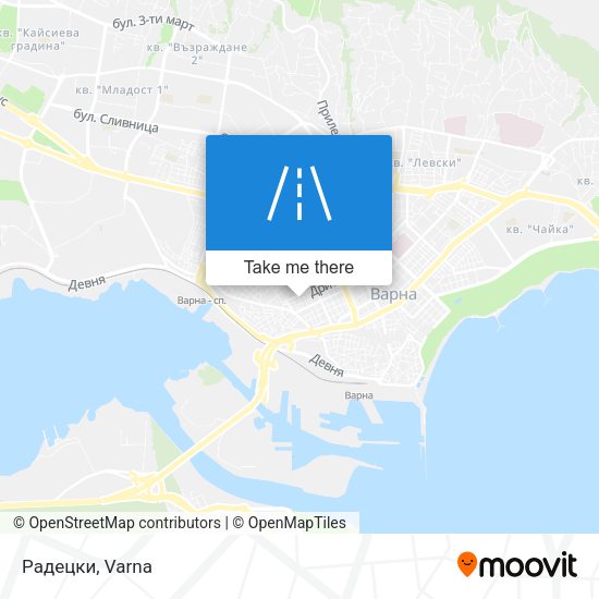 Радецки map