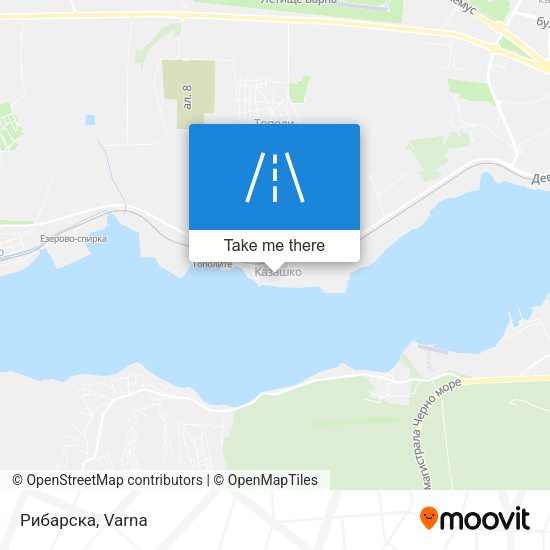 Рибарска map