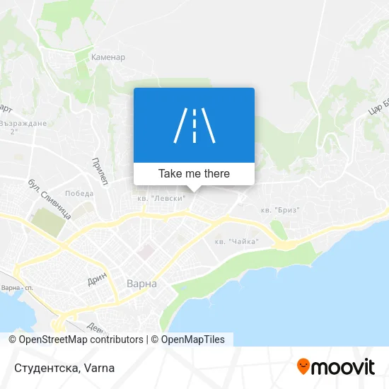 Карта Студентска