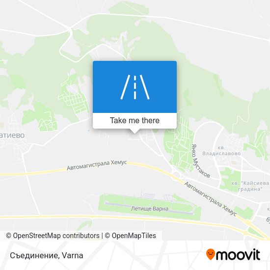 Карта Съединение
