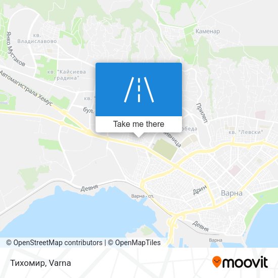 Тихомир map