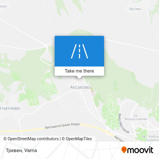 Тревен map
