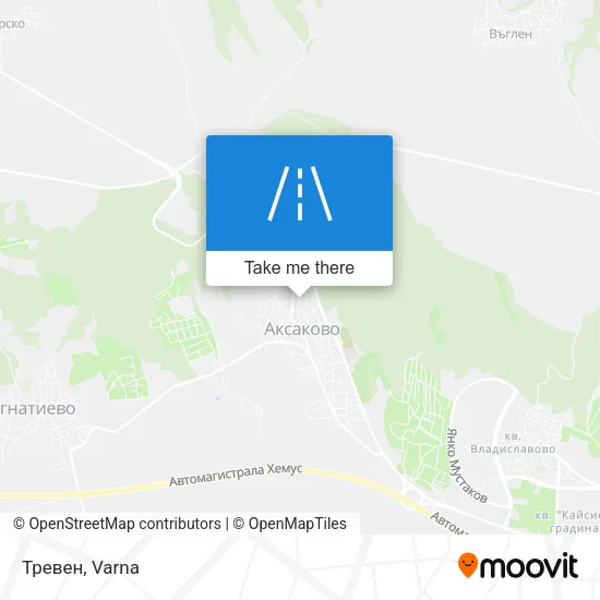 Карта Тревен