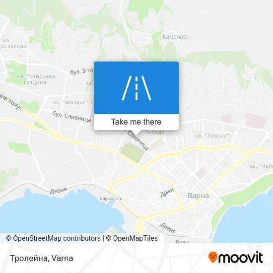 Карта Тролейна