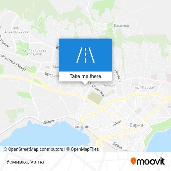 Усмивка map