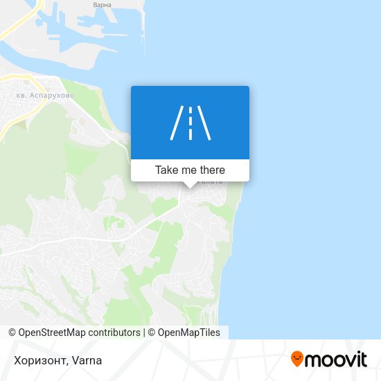 Карта Хоризонт