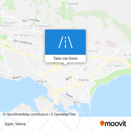 Щип map