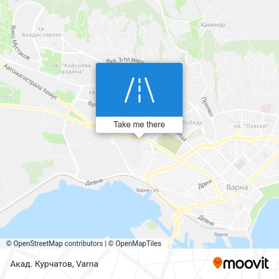 Акад. Курчатов map