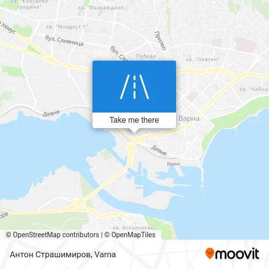 Карта Антон Страшимиров