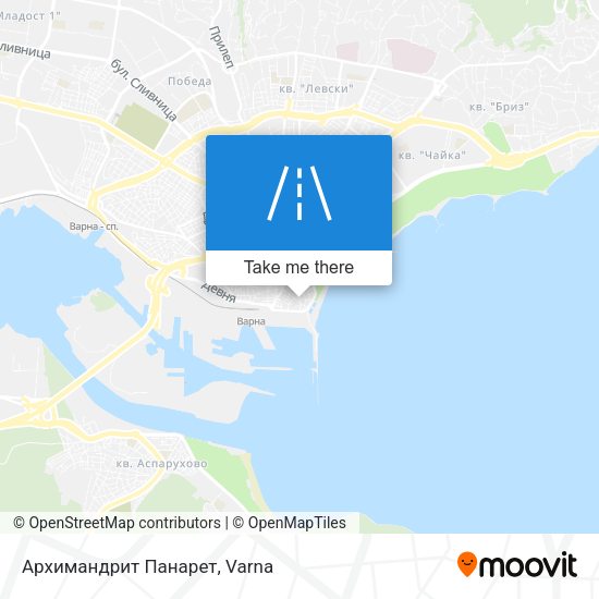 Архимандрит Панарет map