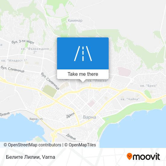 Белите Лилии map
