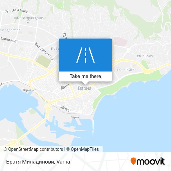 Братя Миладинови map