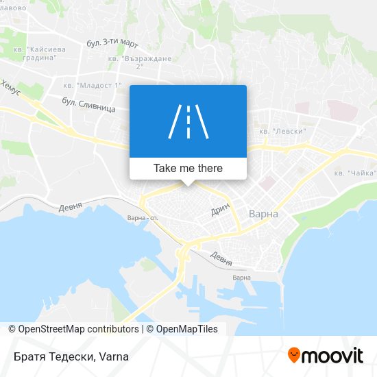 Братя Тедески map