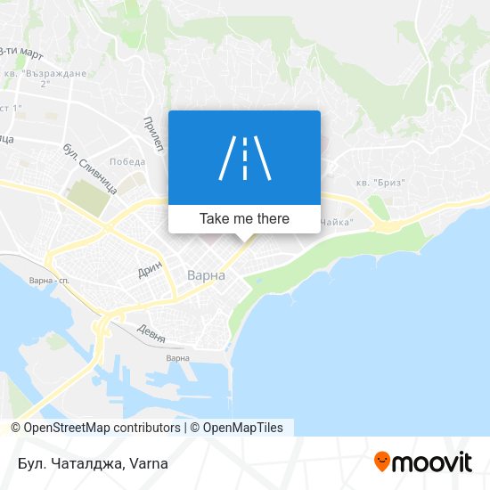 Бул. Чаталджа map