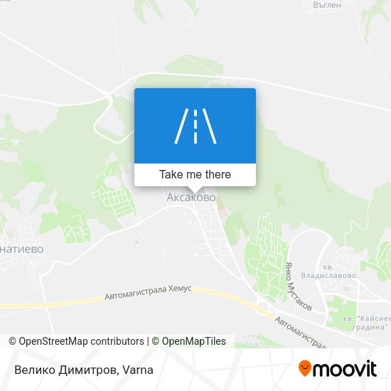 Велико Димитров map