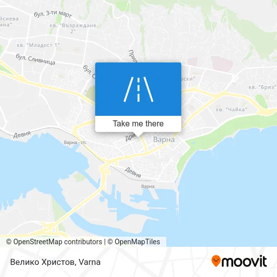 Карта Велико Христов