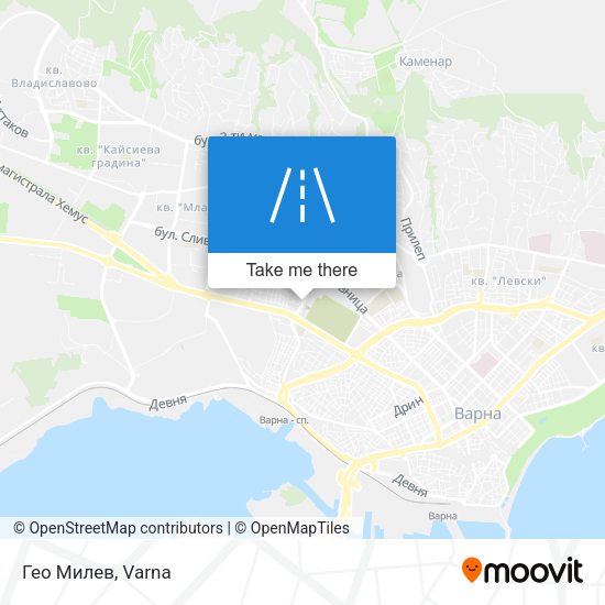 Гео Милев map