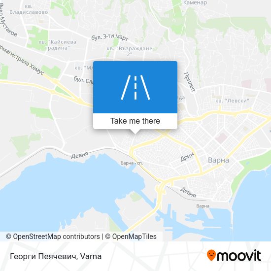 Георги Пеячевич map
