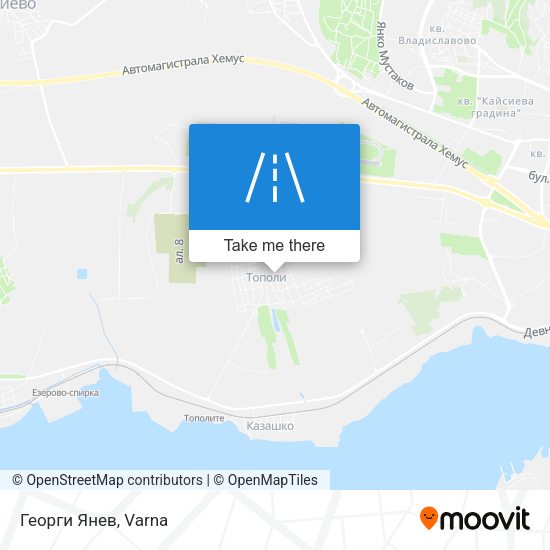 Карта Георги Янев