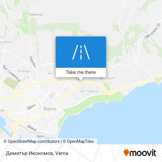 Карта Димитър Икономов