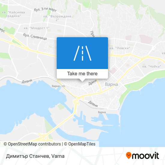 Карта Димитър Станчев
