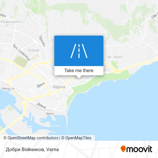 Карта Добри Войников