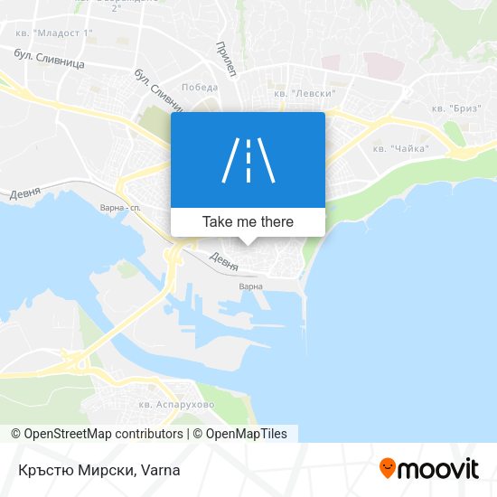Кръстю Мирски map