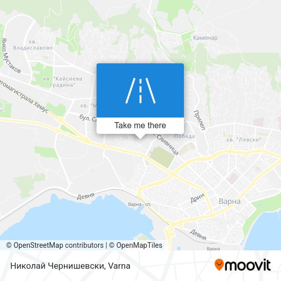 Николай Чернишевски map