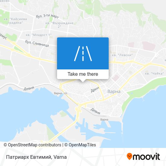 Карта Патриарх Евтимий