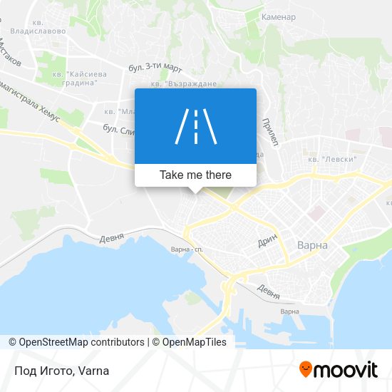 Под Игото map