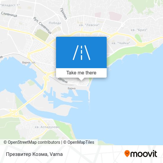 Карта Презвитер Козма