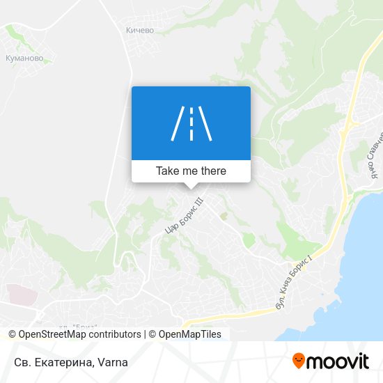 Св. Екатерина map