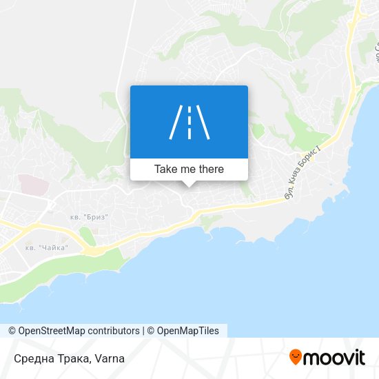Средна Трака map