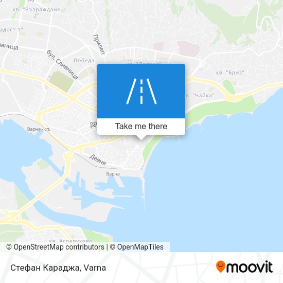 Стефан Караджа map