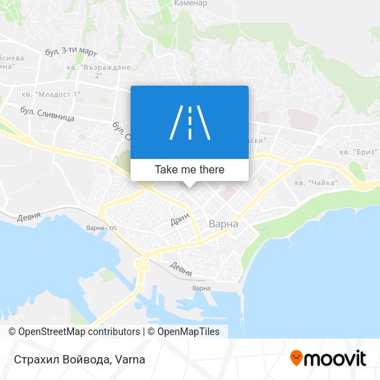 Страхил Войвода map