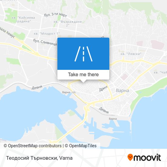 Теодосий Търновски map