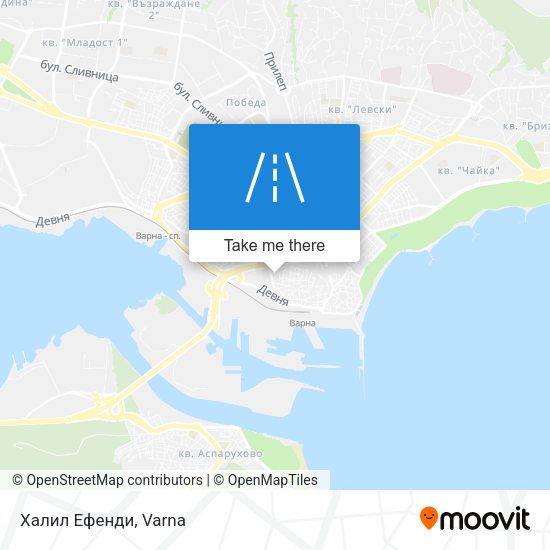 Халил Ефенди map