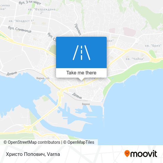 Христо Попович map