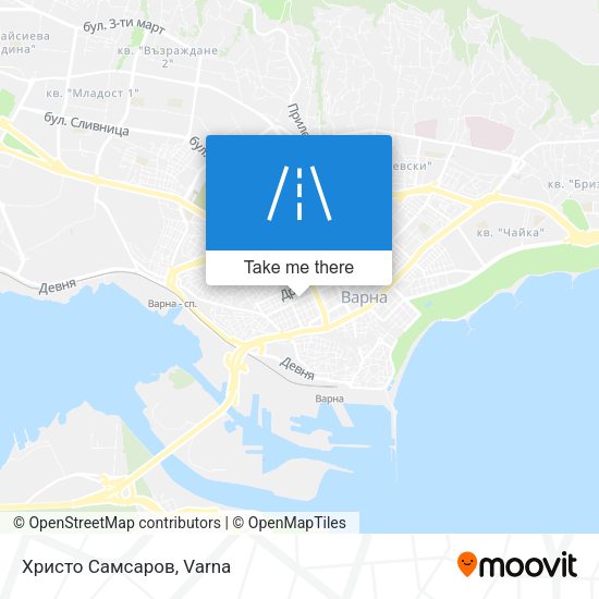 Карта Христо Самсаров