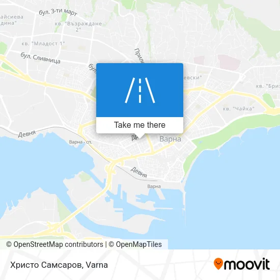 Карта Христо Самсаров