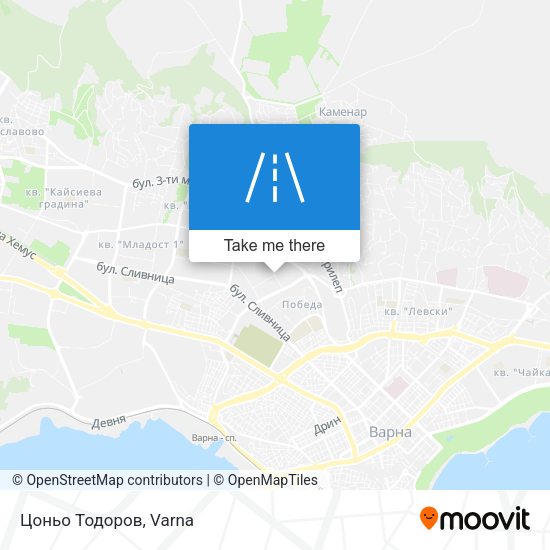 Цоньо Тодоров map