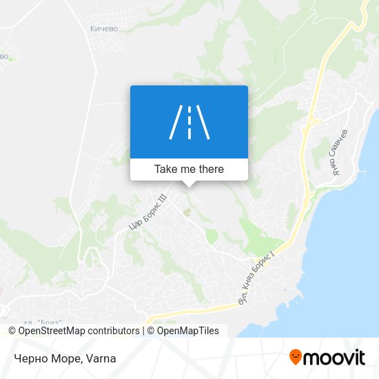 Черно Море map