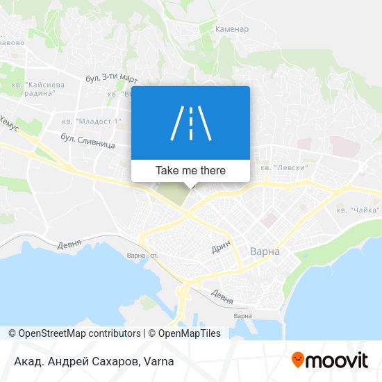 Акад. Андрей Сахаров map