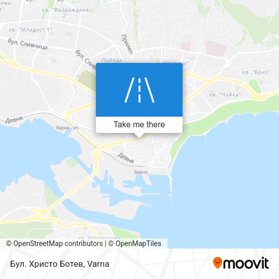 Бул. Христо Ботев map